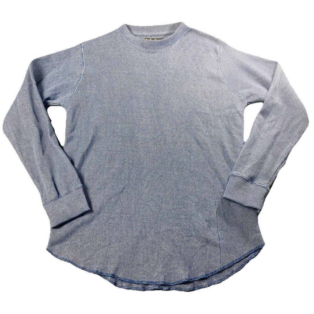 Jake Austin Shirt Mens Sz M Long Sleeve Thermal Waffle Knit Pullover Casual